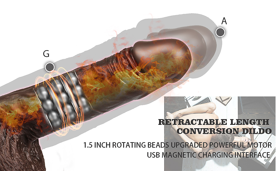 Mr. Stud Telescopic Remote Controlled Dildo - Image 2