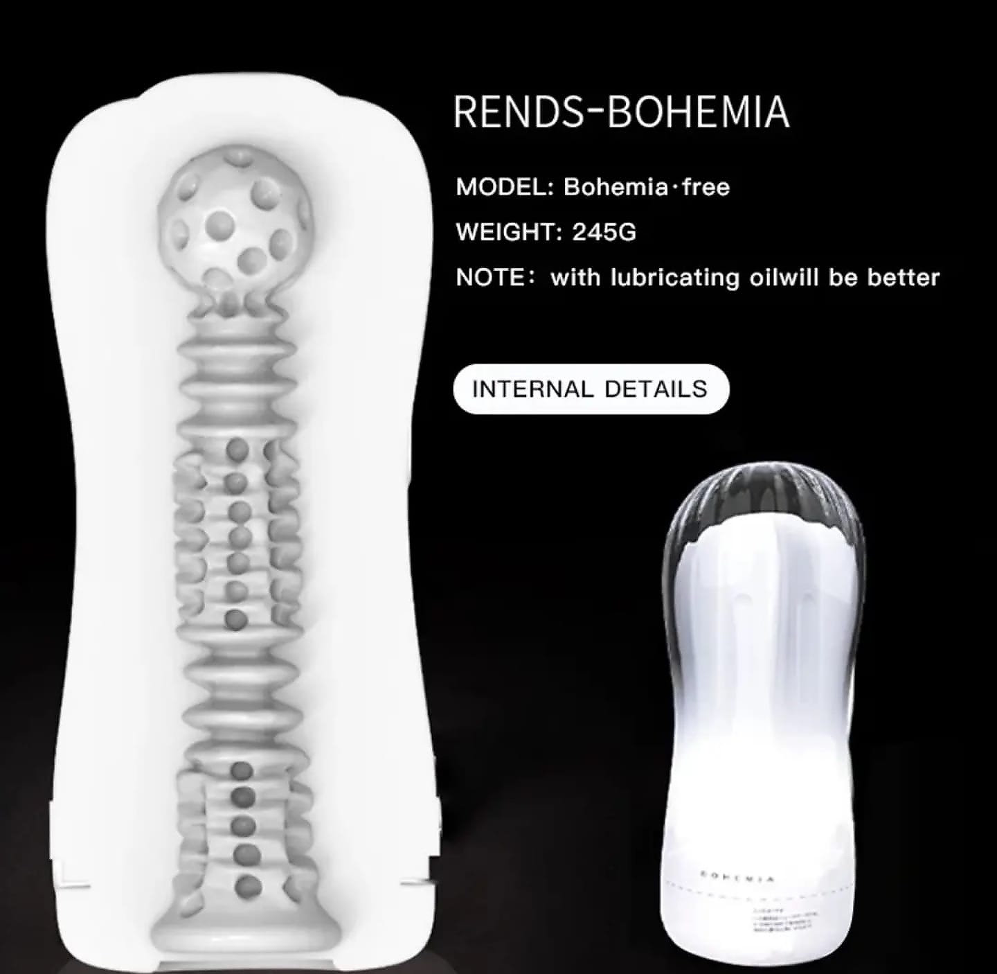 Bohemia Male Masturbator Cup - Image 4
