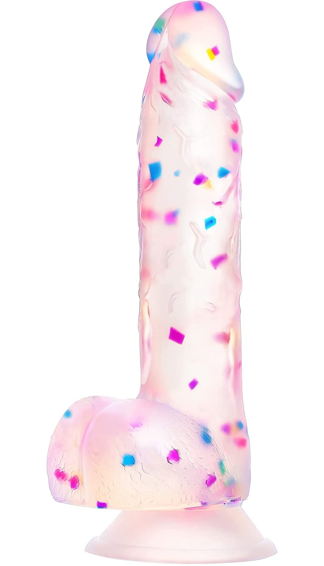 Glow Confetti Dildo - Image 5
