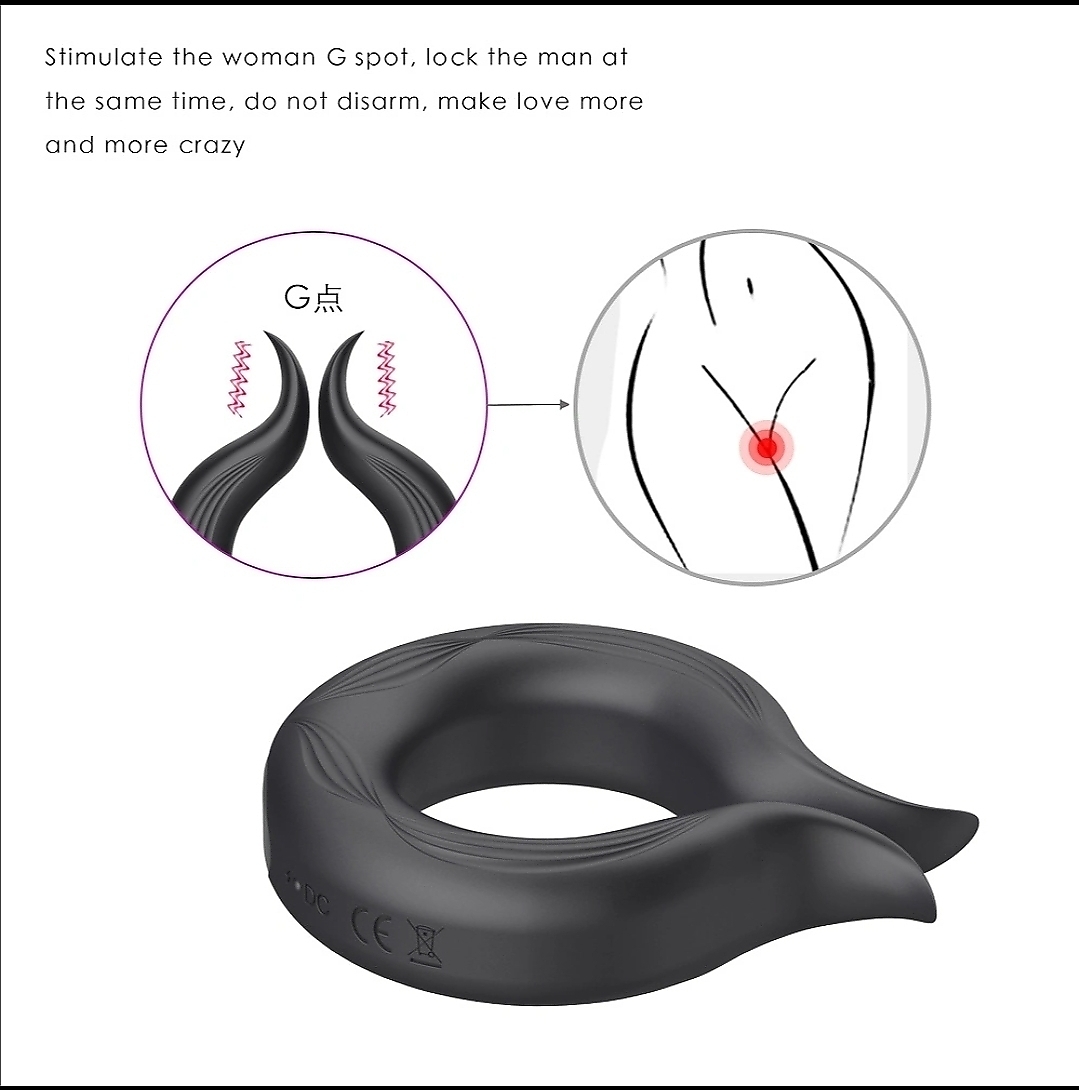 Lovers Rechargeable Penis Ring - Image 2