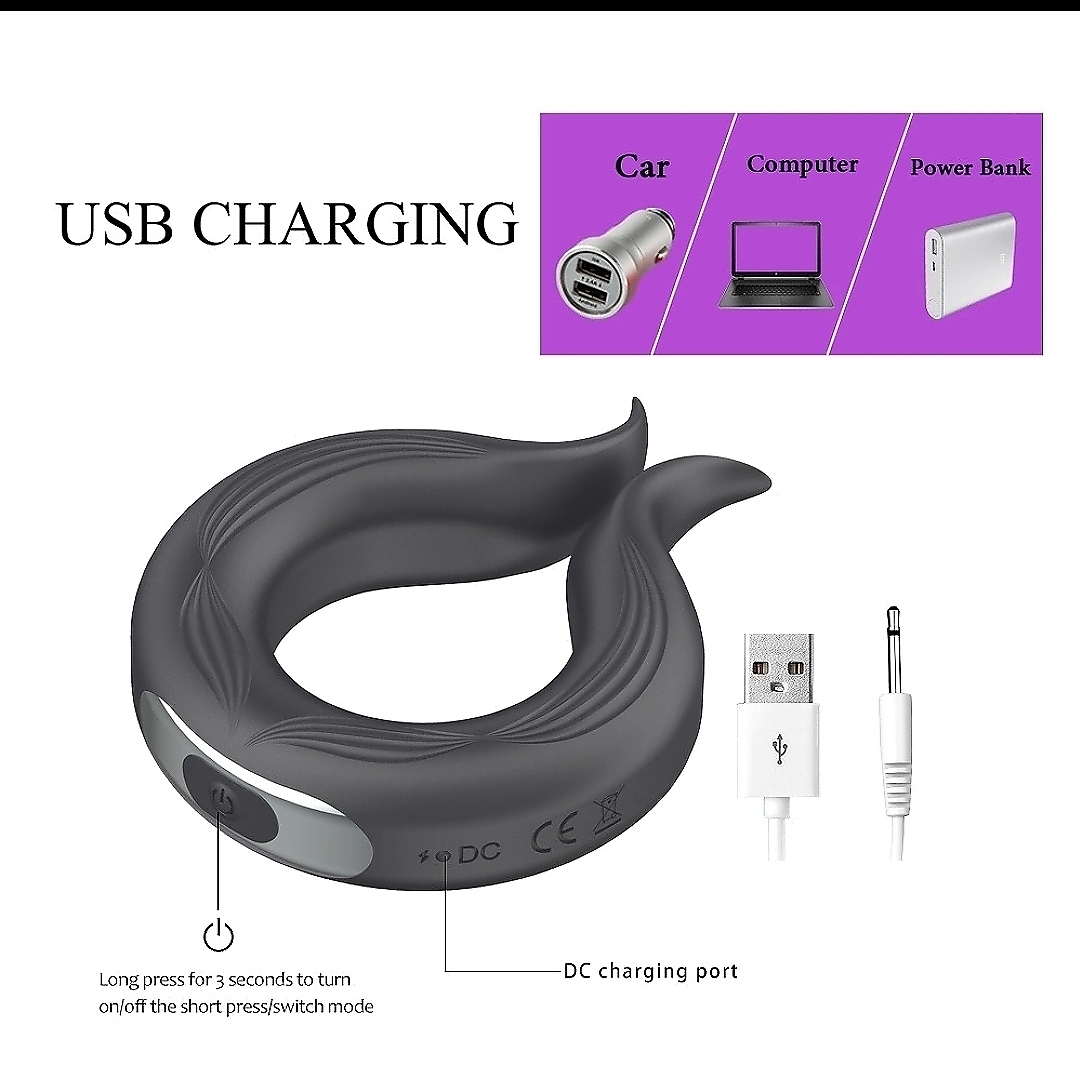 Lovers Rechargeable Penis Ring
