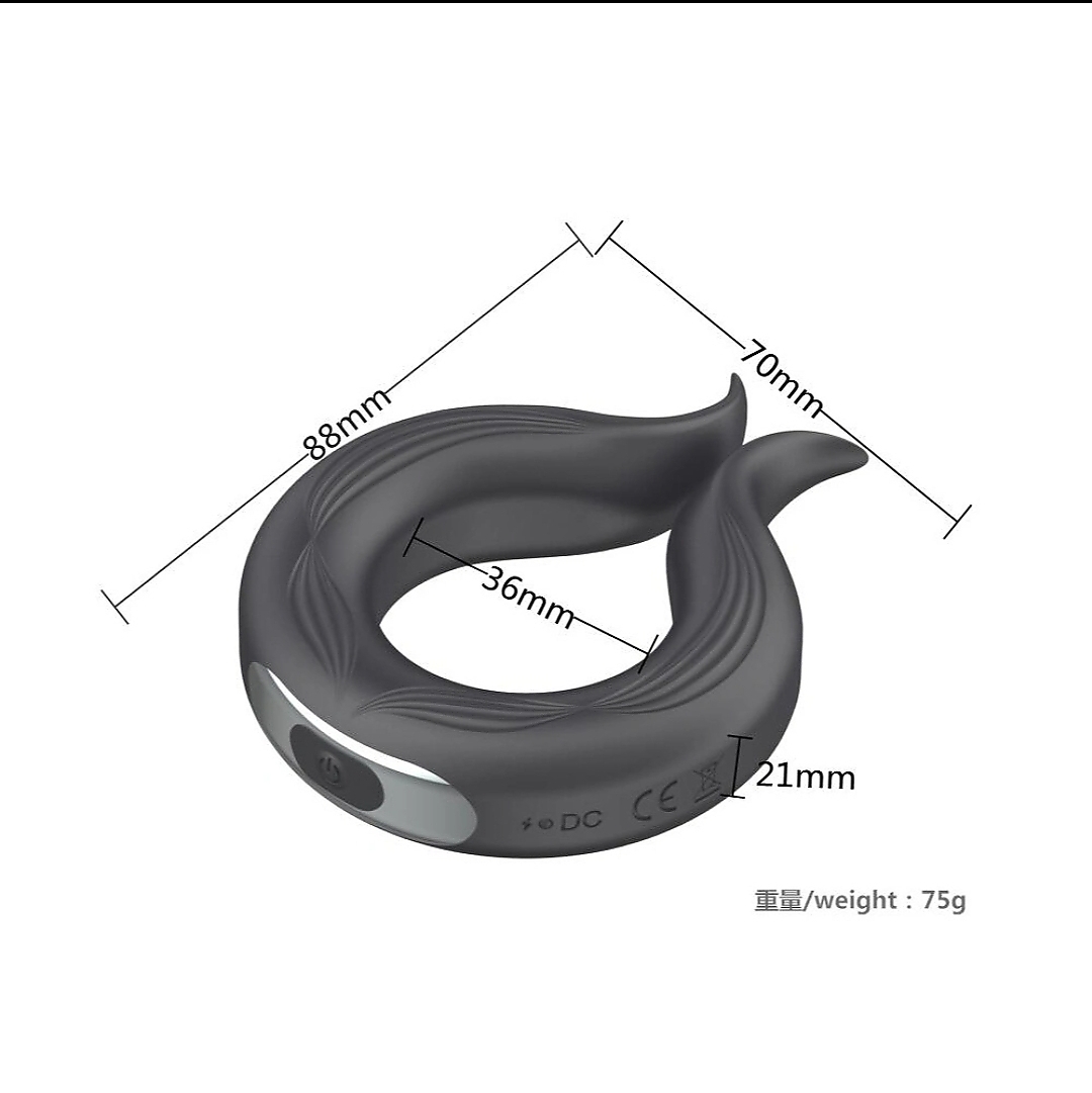 Lovers Rechargeable Penis Ring - Image 3