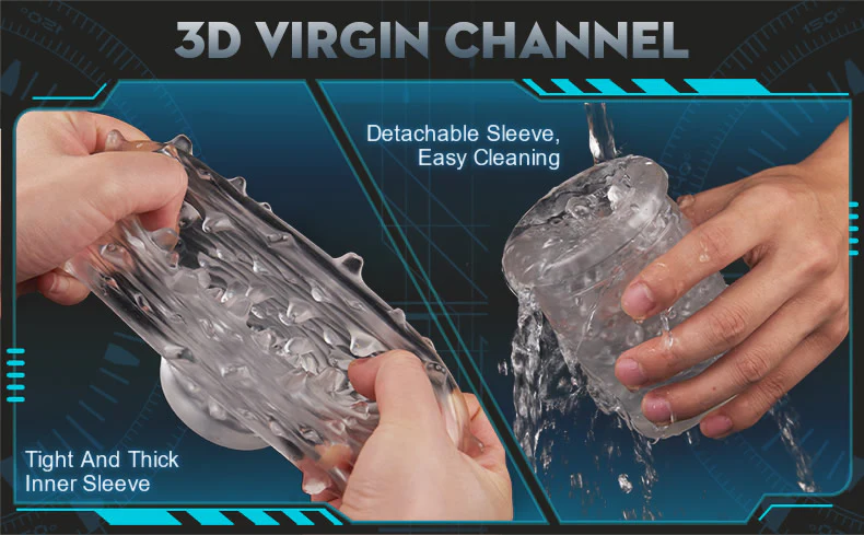 AVENGER 5-1 Automatic 4 Rotating 3 Thrusting Male Masturbator - Image 8