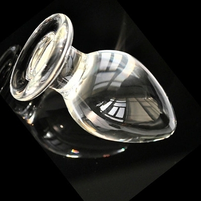 Glass Anal Plug
