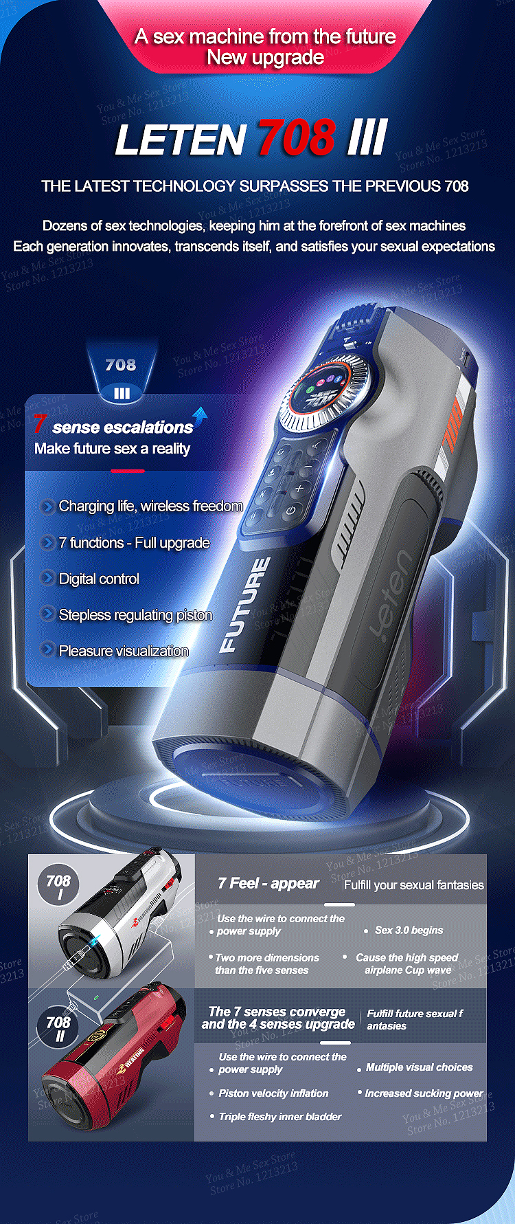 Leten 708-III Future Automatic Male Masturbator - Image 11
