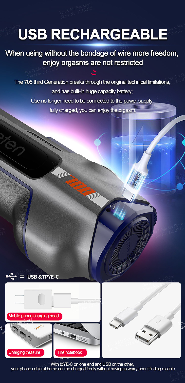 Leten 708-III Future Automatic Male Masturbator - Image 15