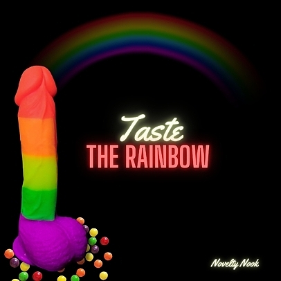 Taste the Rainbow Dildo
