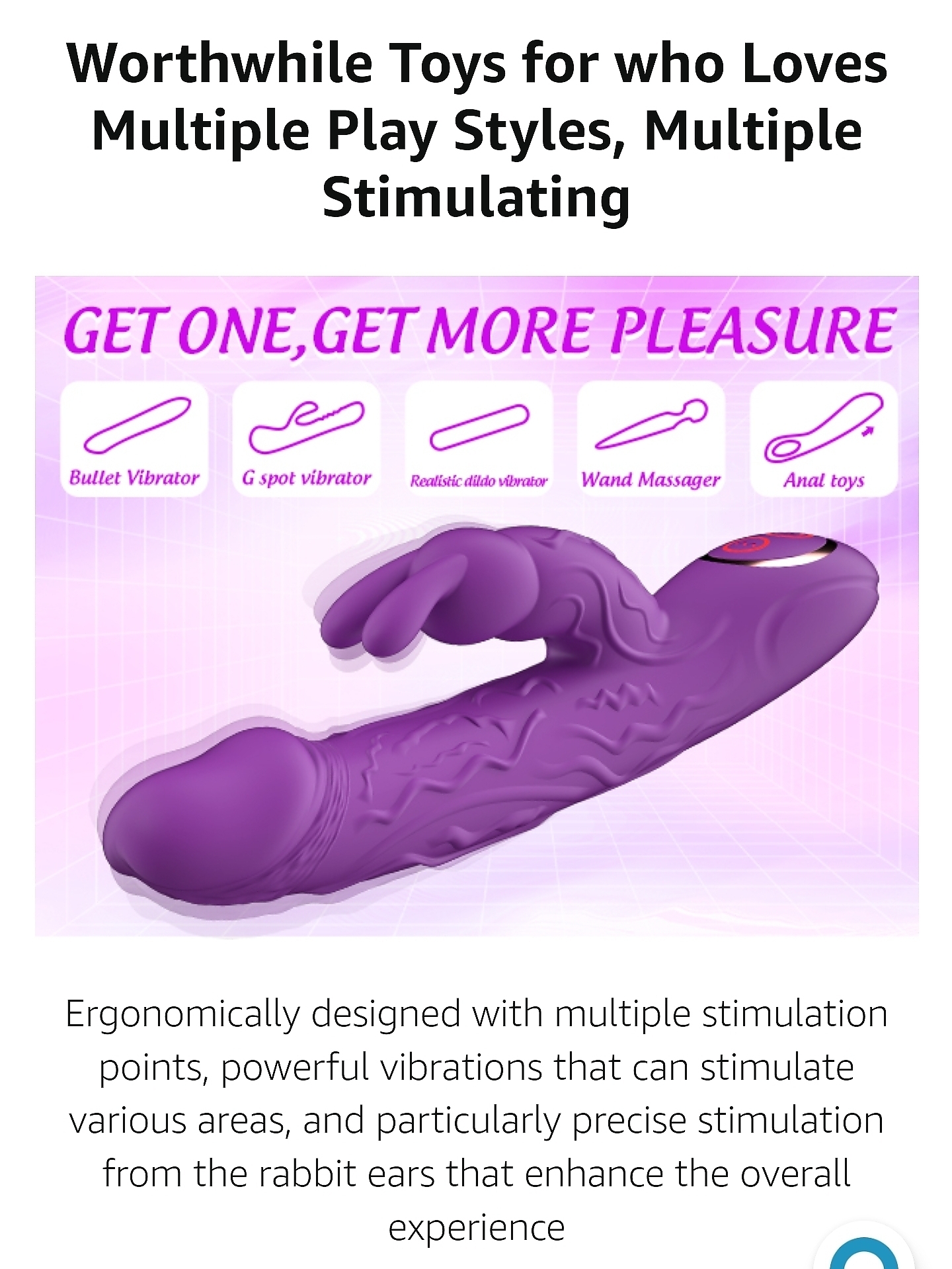 Tickle Me Rabbit Vibrator - Image 3