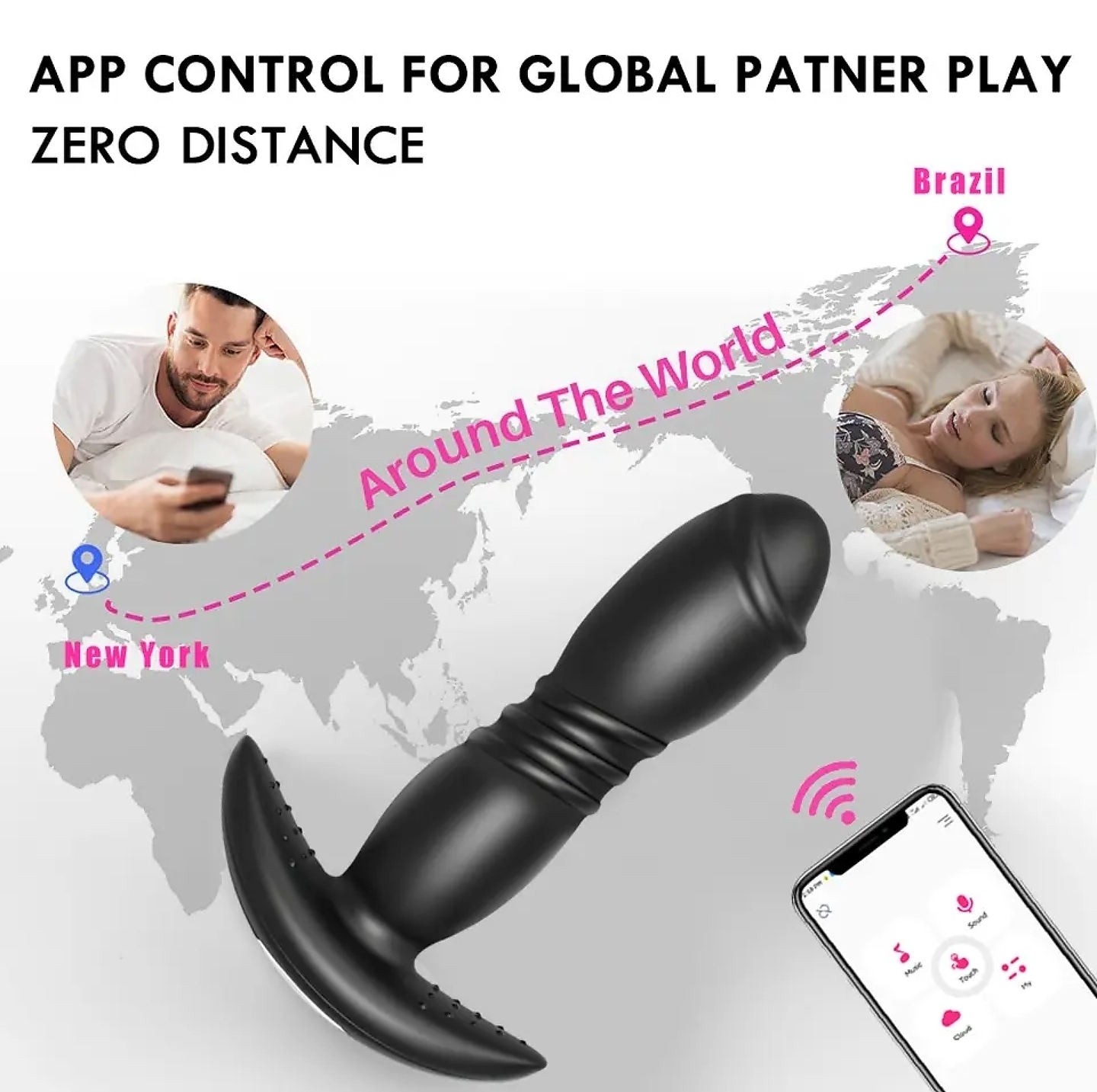 My Bestie App Controlled Prostate Massager - Image 5
