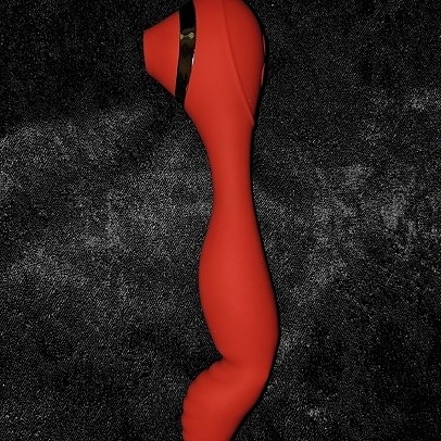 Cum for me dual suction pulsing vibrator