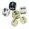 6 piece love dice set