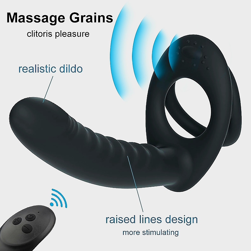 Double Penetration Penis Ring and Anal Plug - Image 14