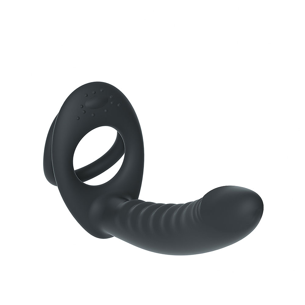 Double Penetration Penis Ring and Anal Plug - Image 8