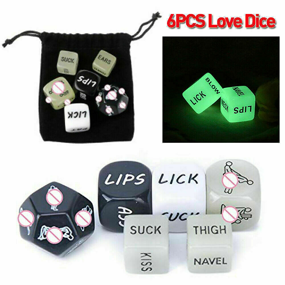 6 piece love dice set - Image 2