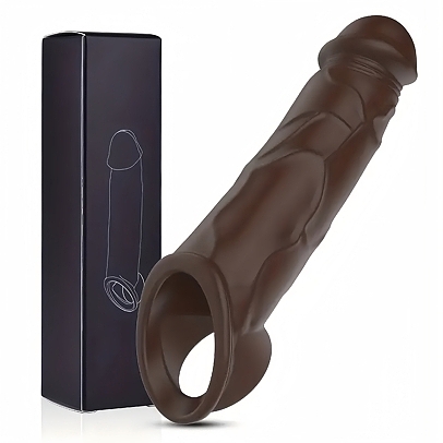 Mr. Mocha Vibrating Penis Sleeve