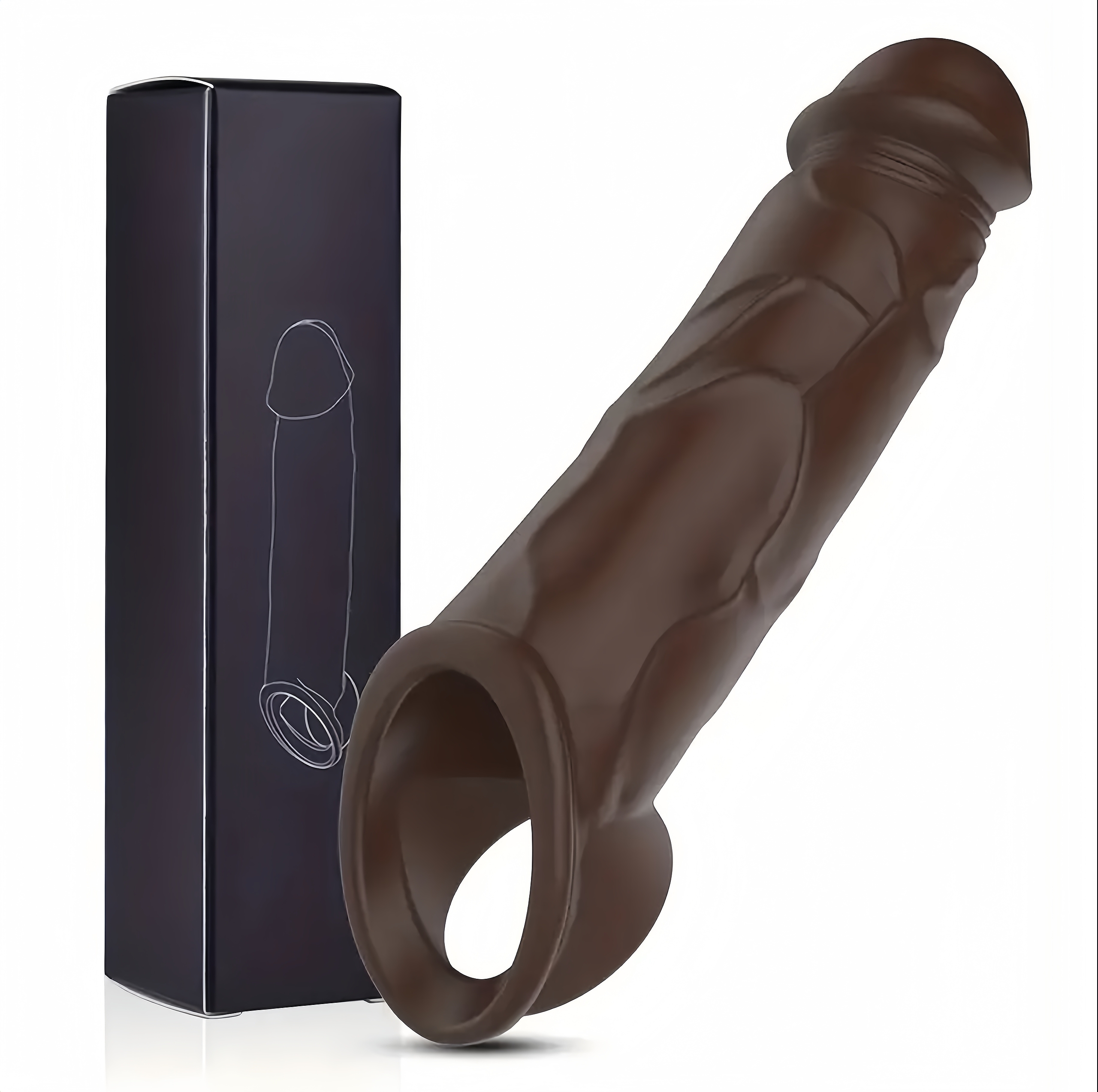 Mr. Mocha Vibrating Penis Sleeve