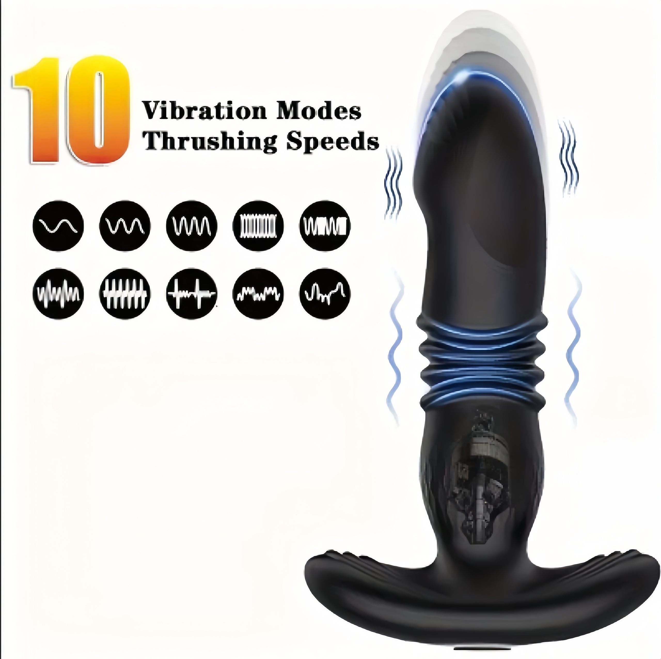 ProstaPulse Wireless Prostate Massager with remote