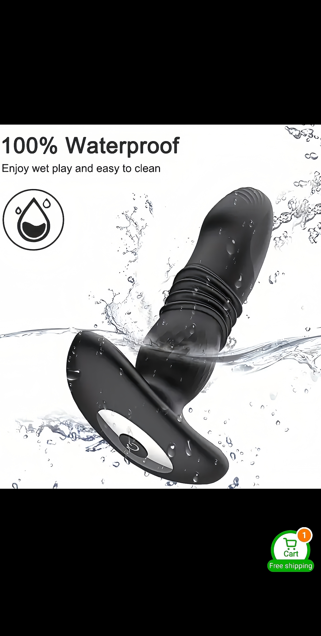 ProstaPulse Wireless Prostate Massager with remote - Image 2