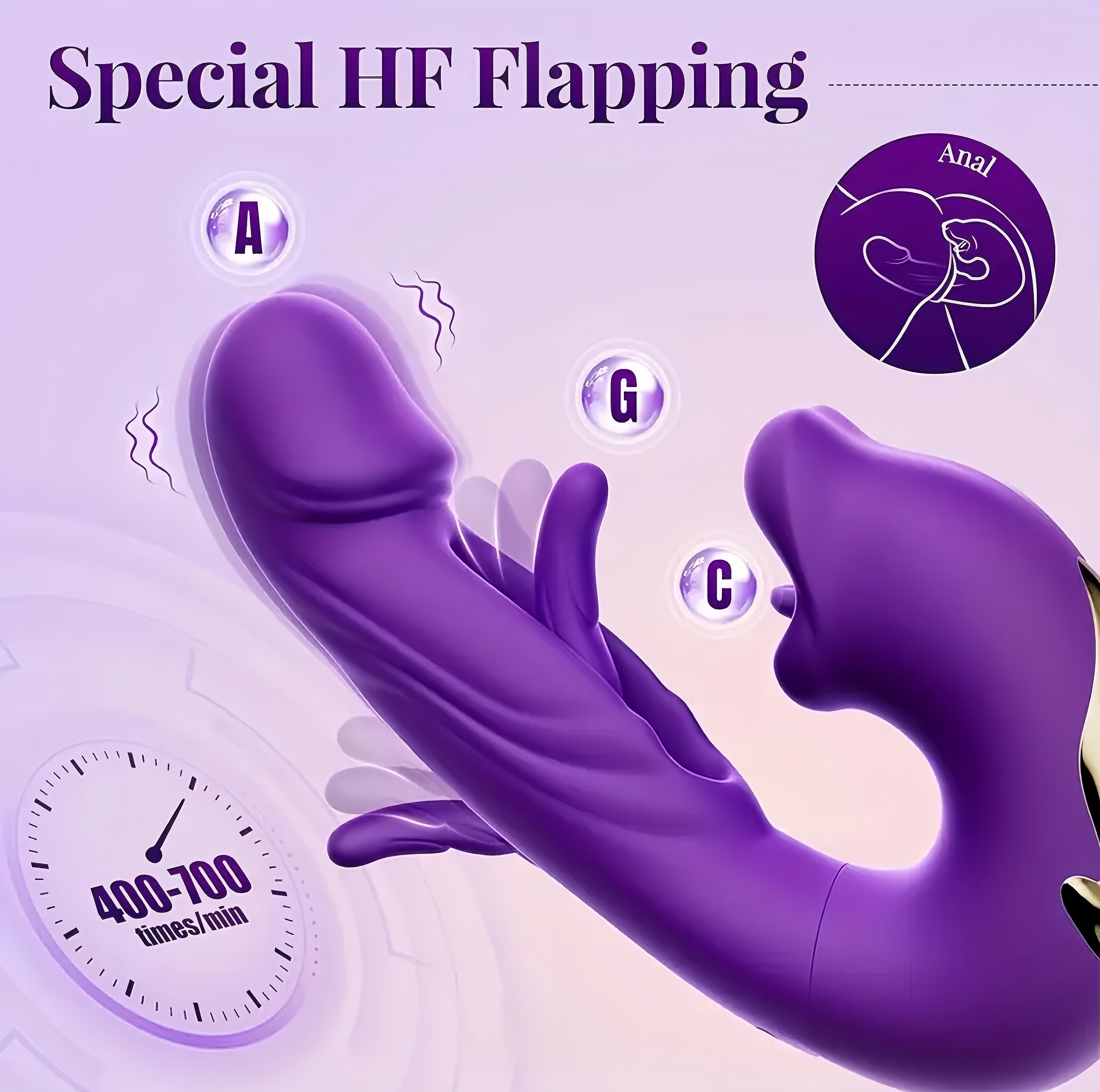 FlareLuxe 3 in 1 vibrator - Image 3