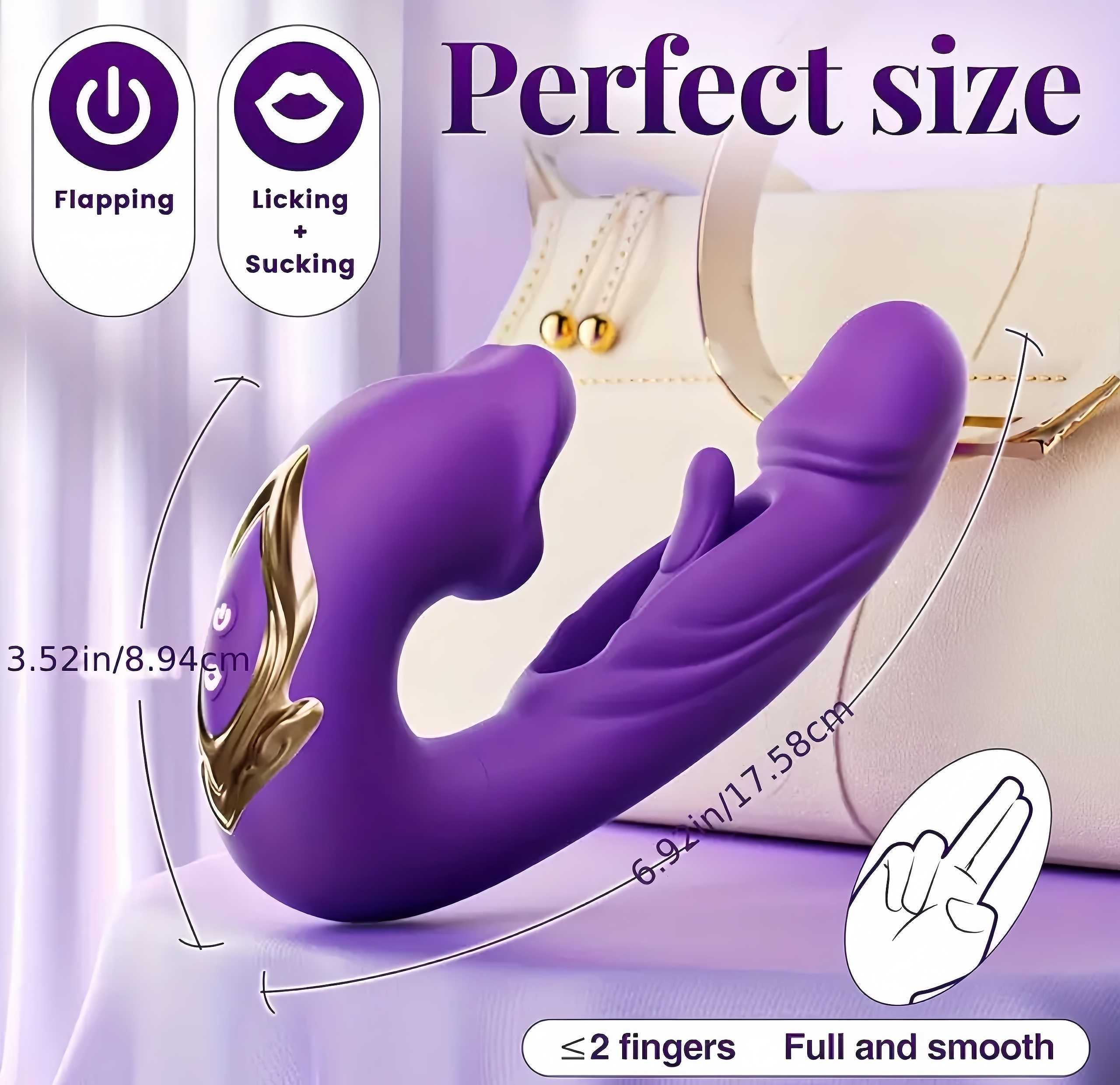 FlareLuxe 3 in 1 vibrator - Image 7
