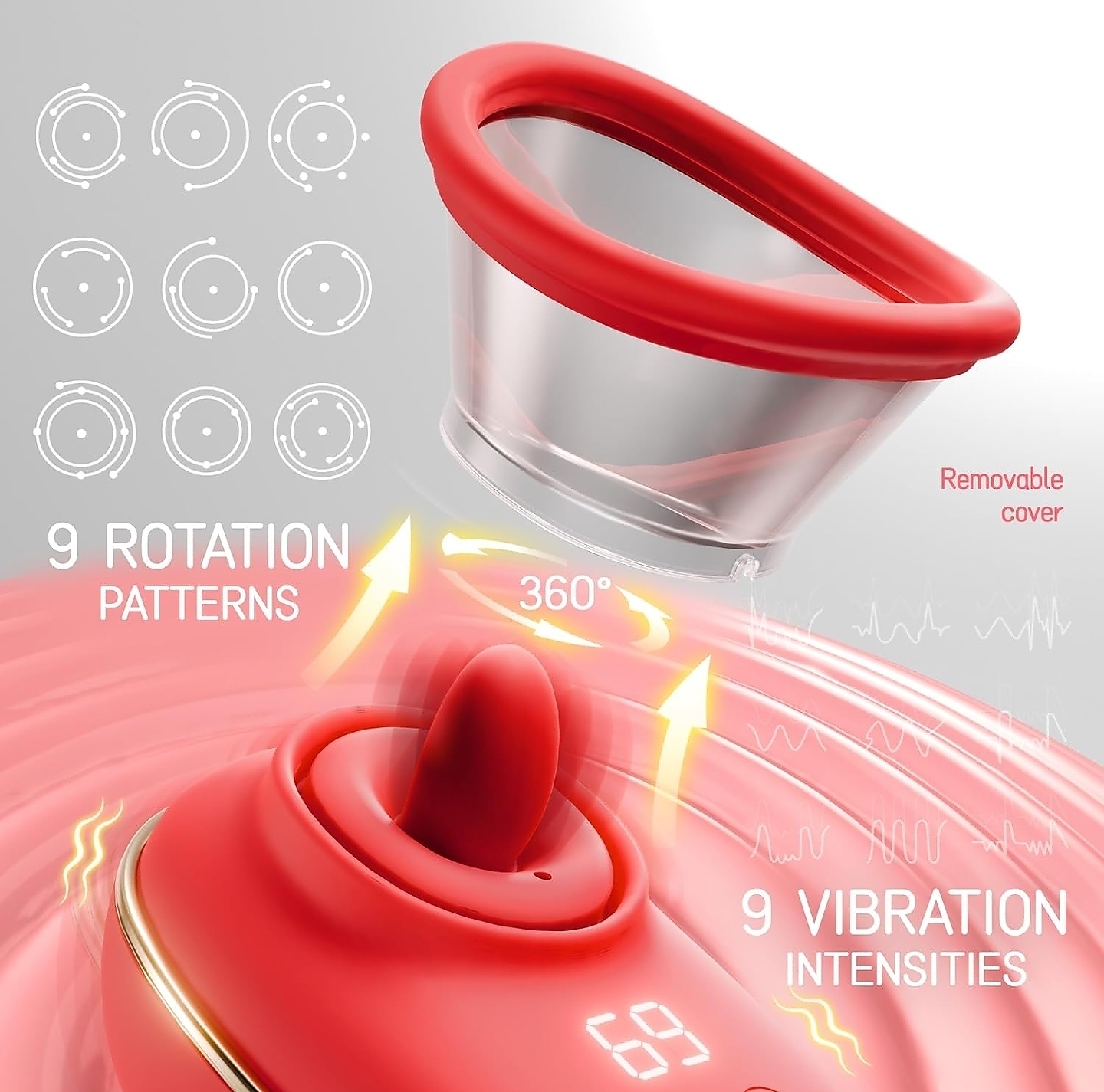 Pleasure Bloom 3 in 1 vibrator - Image 2