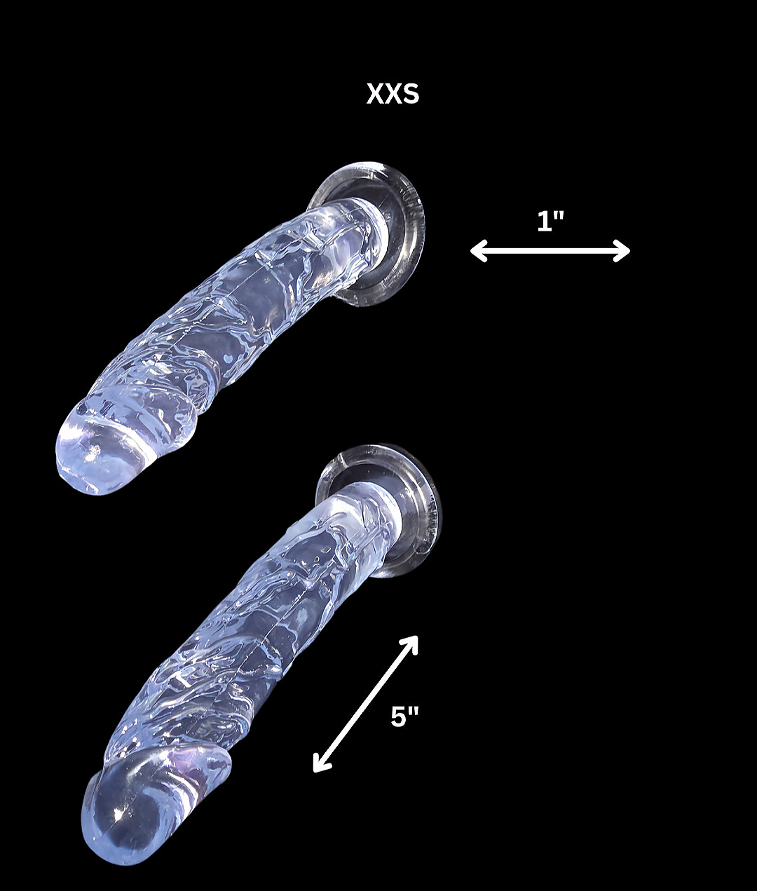 Play Time Dildo - Clear - Image 3
