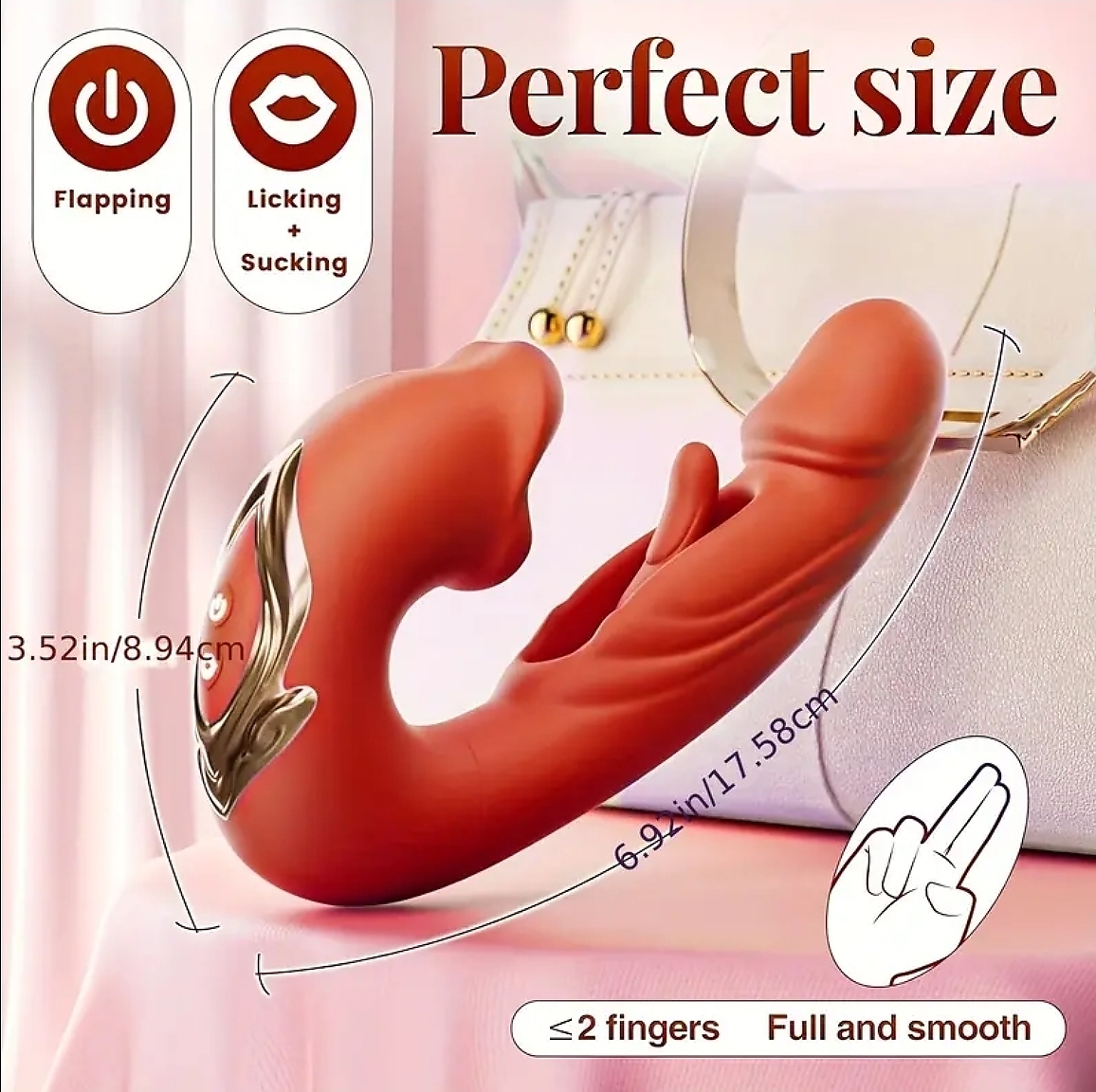 FlareLuxe 3 in 1 vibrator - Image 2