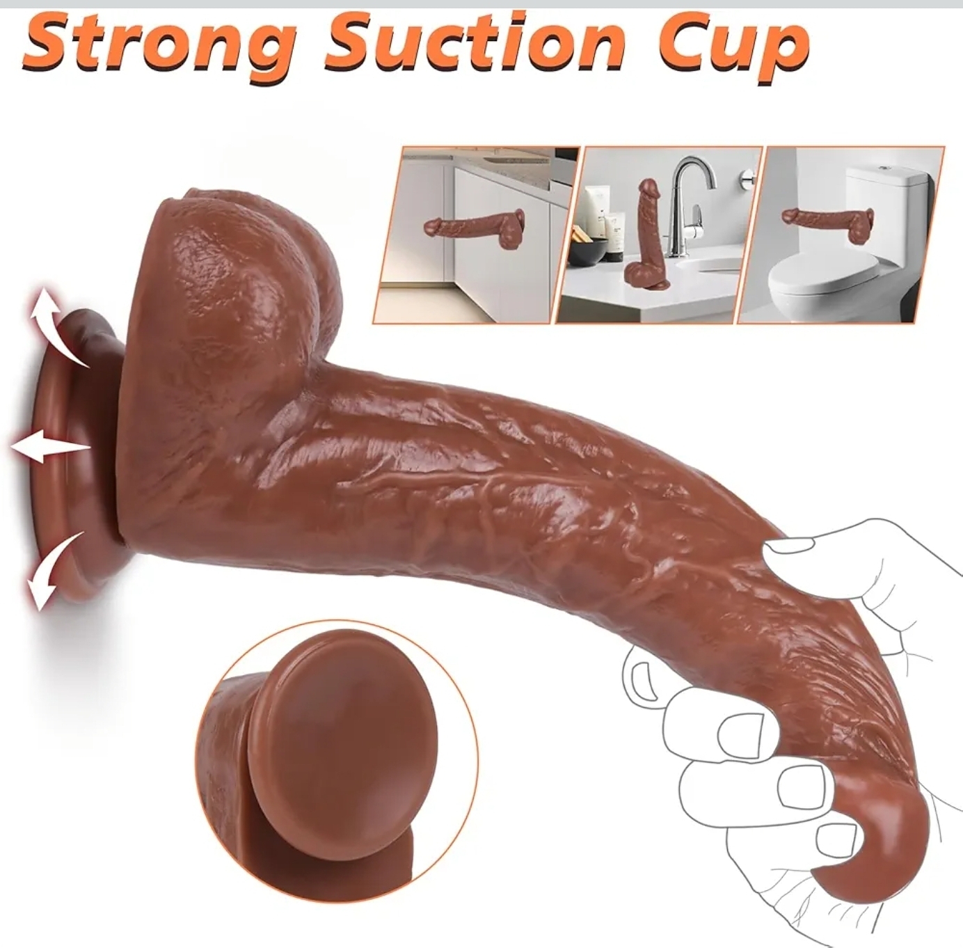 Mr. Hook 8.7 inch dildo - Image 4