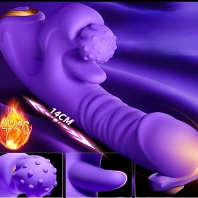 Quake Ecstasy Thrusting Rabbit Vibrator