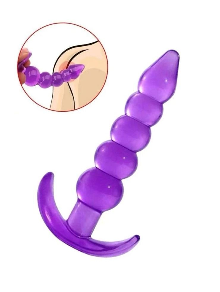 Bubble Bliss Flexible Beaded Anal Plug - Image 3