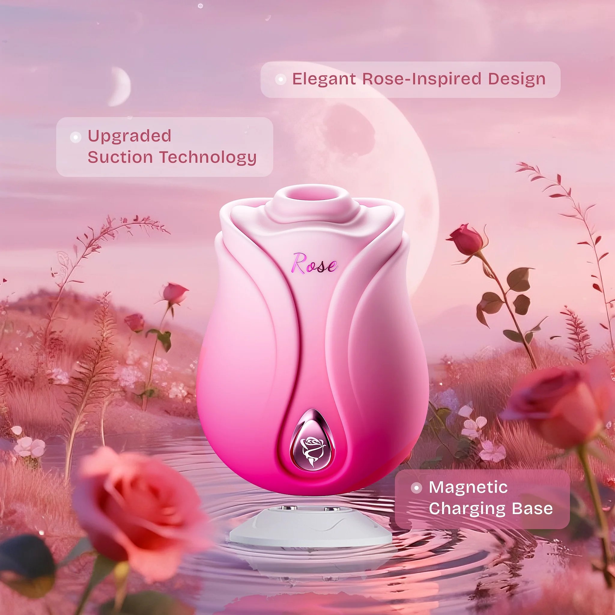 Imperial Rose Vibrator - The Crown Jewel of Roses - Image 5