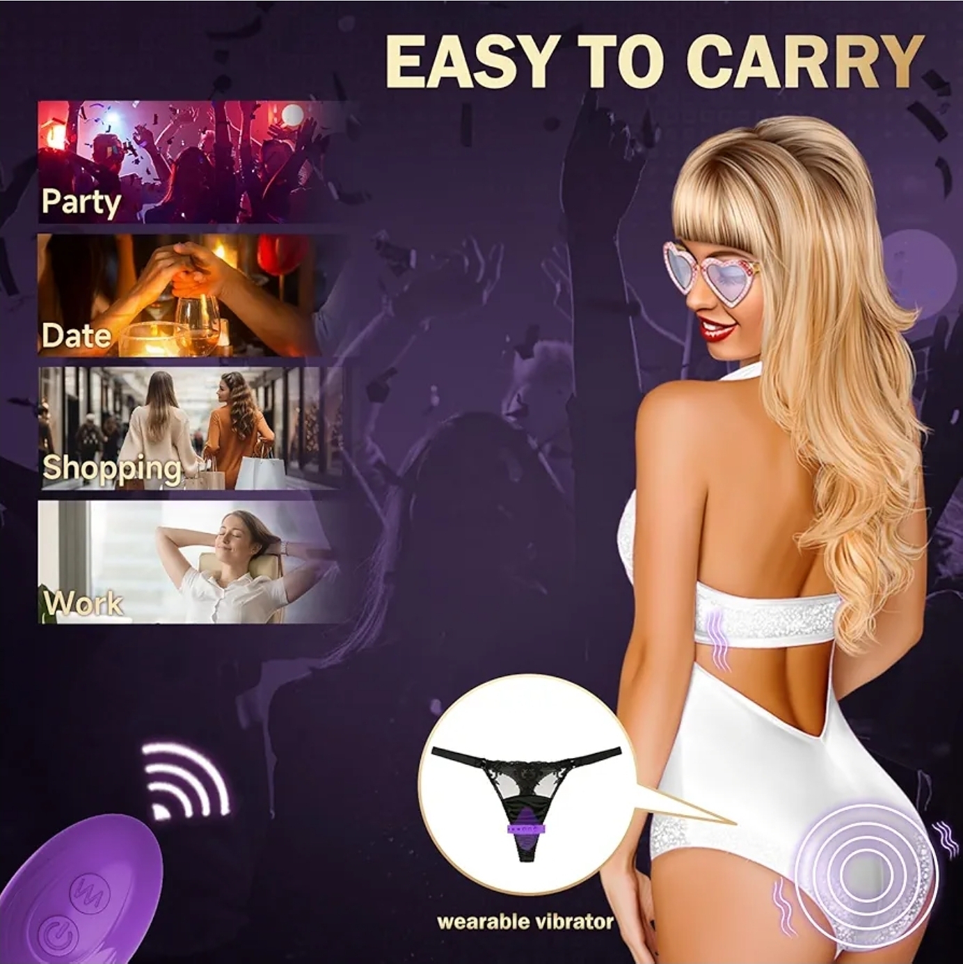 BuzzBerry Remote Controlled Panty Vibrator - Image 5