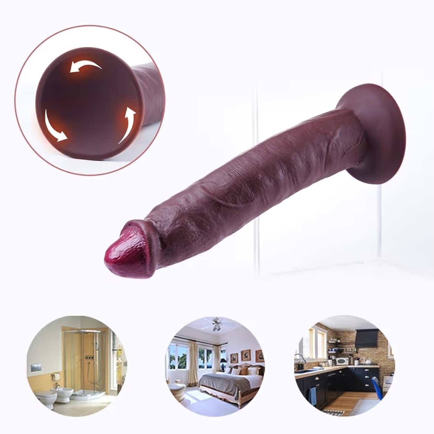 Dark Desire 6" Dildo - Image 6