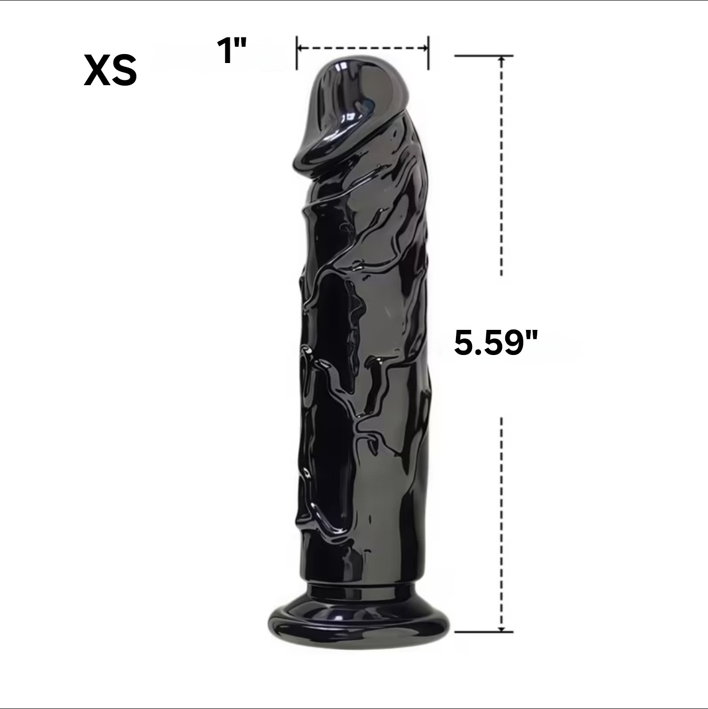 Play Time Dildo - Black - Image 2