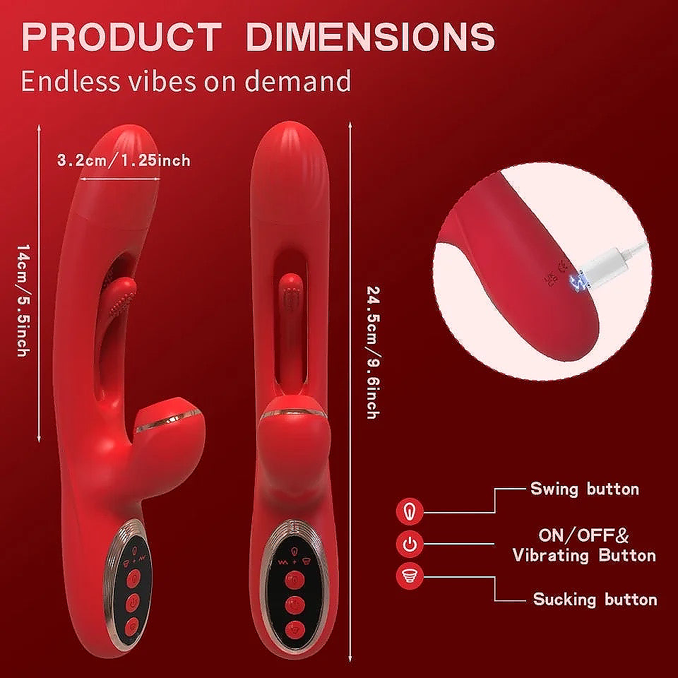 Gimme More Fantasy Rabbit Vibrator - Image 2