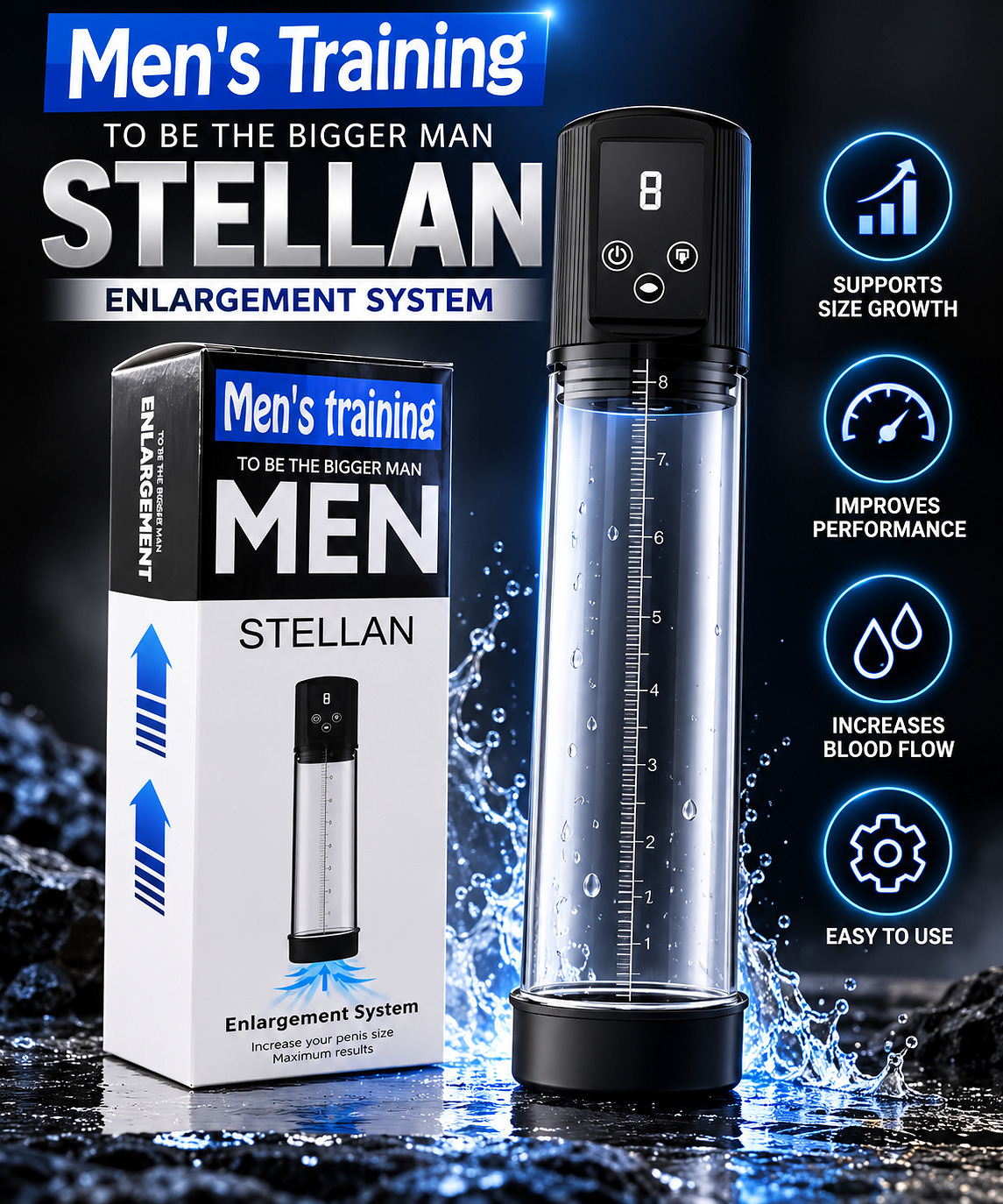 Stellan Bigger Man Penis Pump - Image 2