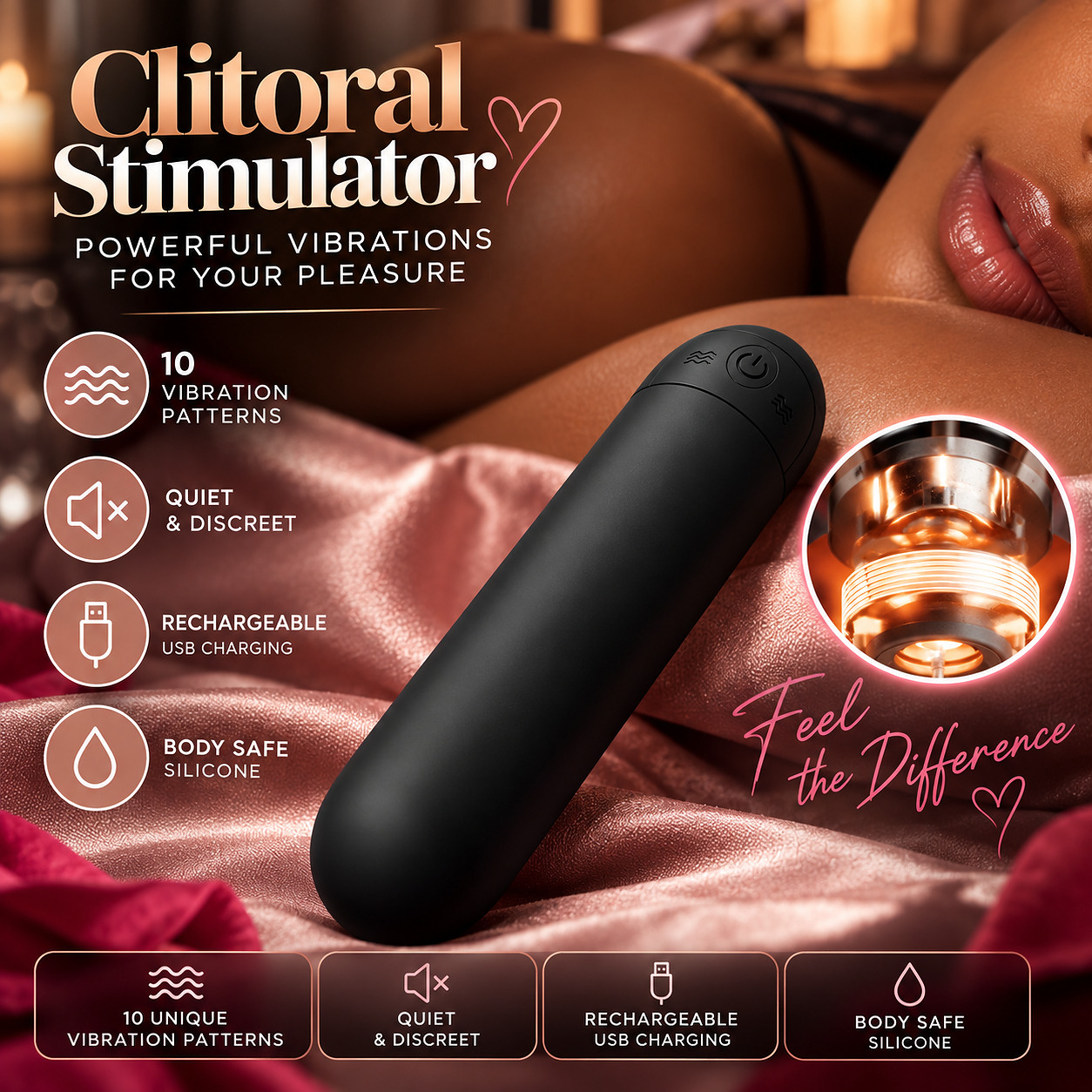 Midnight Secret Bullet Vibrator - Image 5